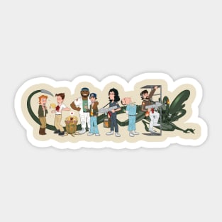 Alien: The Animated Series Sticker